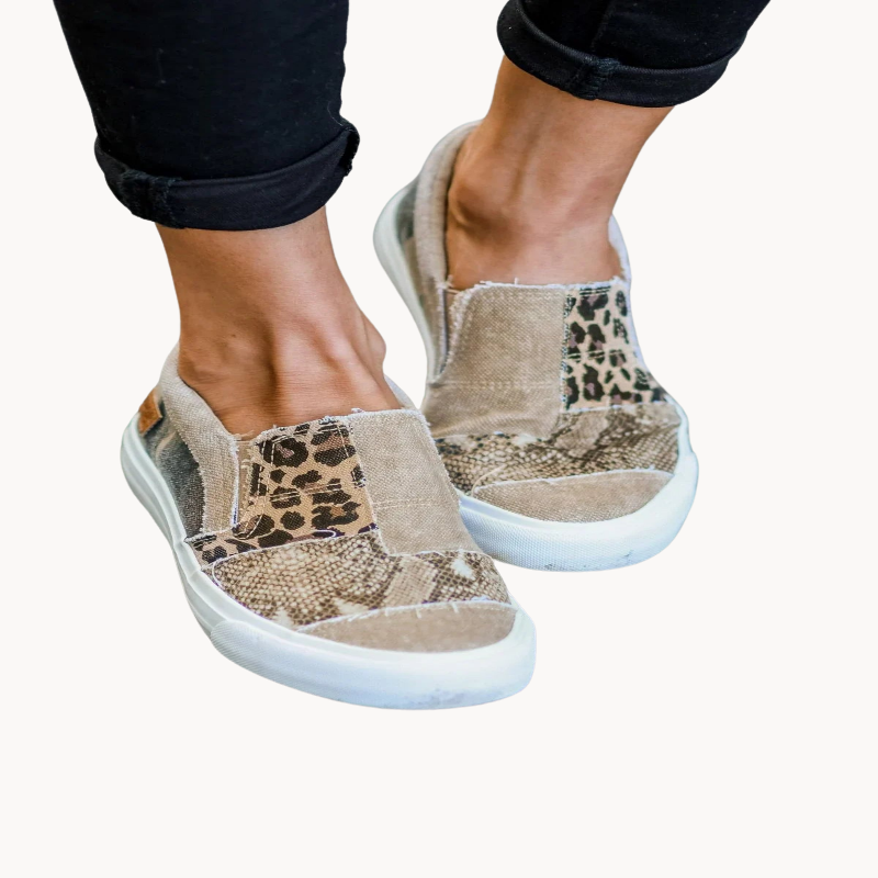 Laurence - Patchworkové mokasíny, stylové a pohodlné