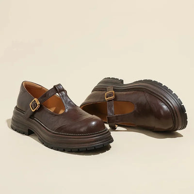 Pascalette – Elegantní kožené Mary Janes
