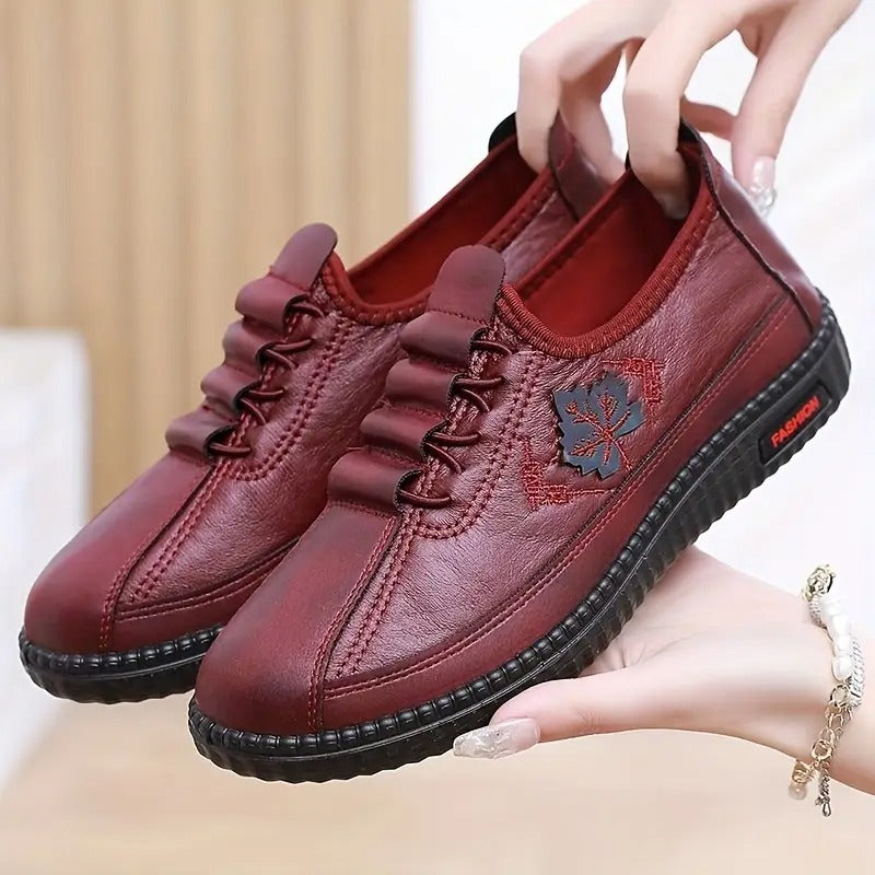 Léocadie – Ortopedické kožené boty