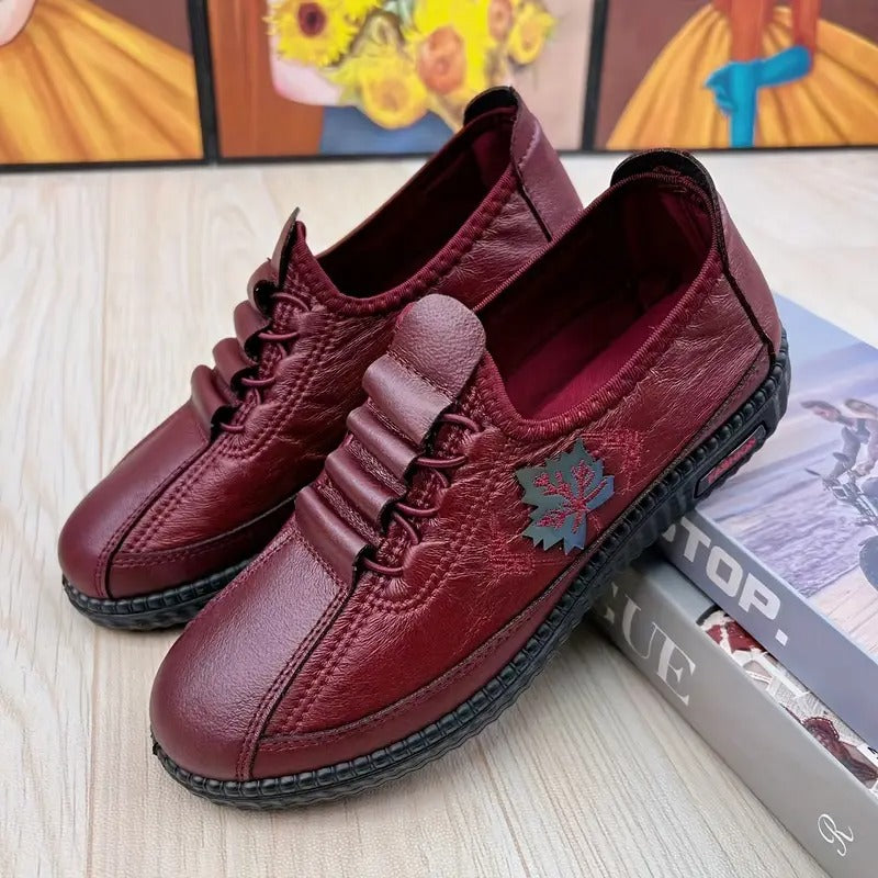 Léocadie – Ortopedické kožené boty