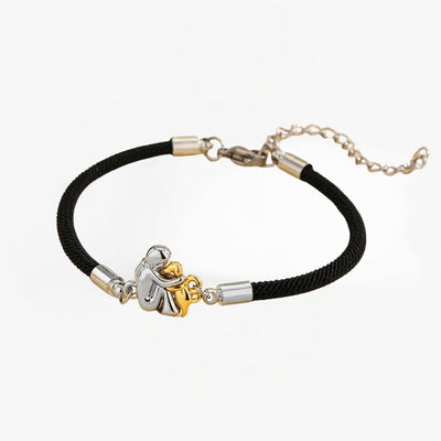 Canine Charm – Trendy armbånd med hundeikon